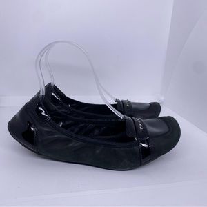 prada scrunch flats